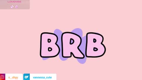 Vanesa online show from 26, 10, 2025