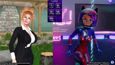 Snapshot of vexruby chatting on 4, 1, 2025 Vex Ruby online show from 4, 1, 2025