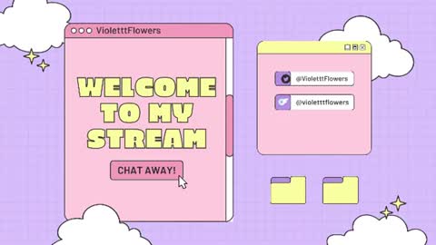 Violet Flowers online show from 23, 6, 2026