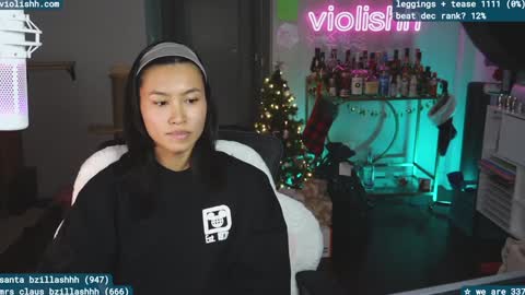 Snapshot of violishh chatting on 18, 12, 2024 follow me on twitter violishh and ig violishh online show from 18, 12, 2024