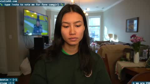 Snapshot of violishh chatting on 4, 1, 2025 follow me on twitter violishh and ig violishh online show from 4, 1, 2025