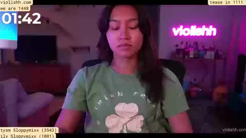 Snapshot of violishh chatting on 10, 9, 2025 follow me on twitter violishh and ig violishh online show from 10, 9, 2025