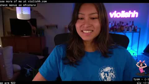 Snapshot of violishh chatting on 11, 6, 2026 follow me on twitter violishh and ig violishh online show from 11, 6, 2026