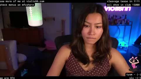 Snapshot of violishh chatting on 15, 6, 2026 follow me on twitter violishh and ig violishh online show from 15, 6, 2026