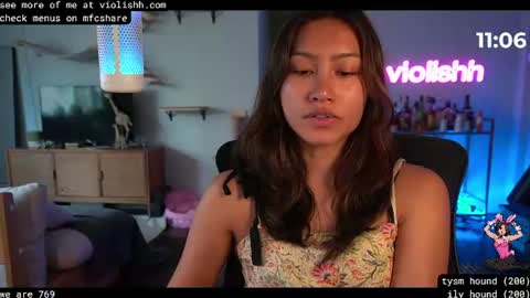 Snapshot of violishh chatting on 20, 6, 2026 follow me on twitter violishh and ig violishh online show from 20, 6, 2026