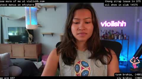 Snapshot of violishh chatting on 23, 6, 2026 follow me on twitter violishh and ig violishh online show from 23, 6, 2026