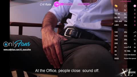 Snapshot of xl_executive chatting on 21, 1, 2025 xl_executive online show from 21, 1, 2025