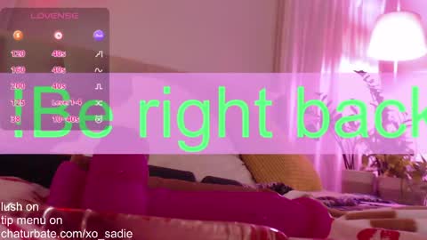 Xo Sadie online show from 25, 5, 2026