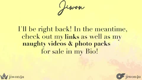 Snapshot of yourlovelykgirlfriend chatting on 2, 6, 2026 J i w o n online show from 2, 6, 2026