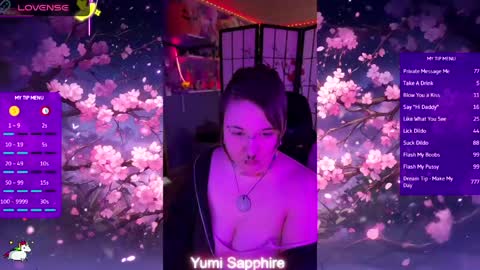 Yumi Sapphire online show from 15, 4, 2026