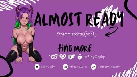 Ziny Cosky online show from 3, 5, 2026