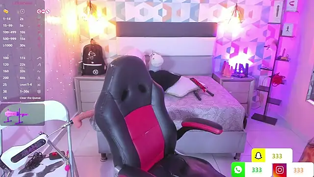 LIA ROUX1 online show from 16, 1, 2025