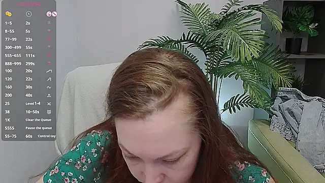 CutieGinger online show from 5, 11, 2025