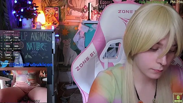 ShiroiFubuki online show from 22, 12, 2024