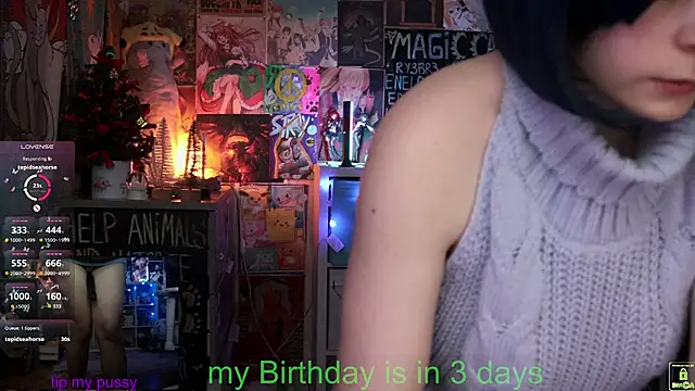 ShiroiFubuki online show from 17, 2, 2025