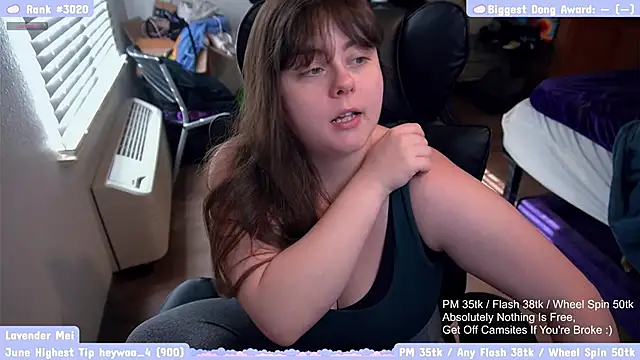 Snapshot of lavendermei chatting on 17, 6, 2026 lavendermei online show from 17, 6, 2026