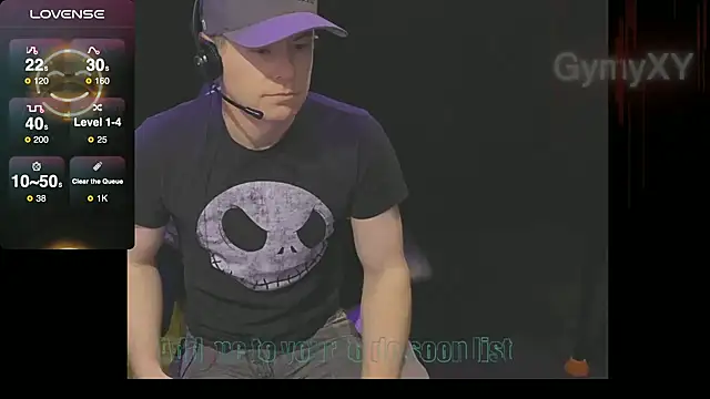 Snapshot of GymyXY chatting on 27, 1, 2025 GymyXY online show from 27, 1, 2025