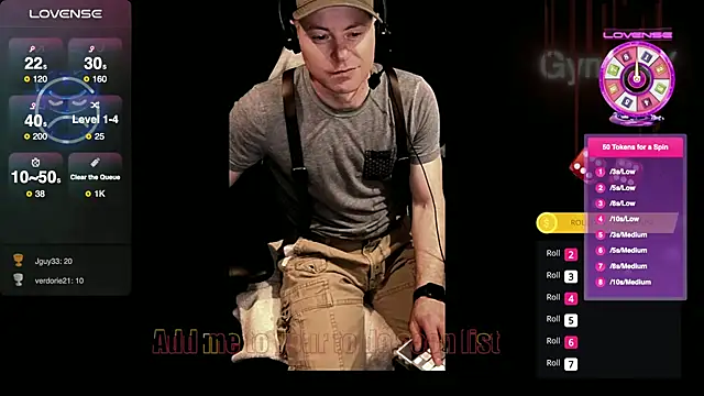 Snapshot of GymyXY chatting on 2, 2, 2025 GymyXY online show from 2, 2, 2025