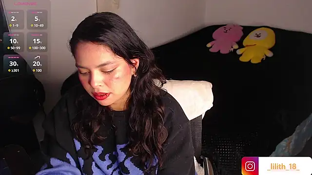  Lilith 18  online show from 26, 4, 2026