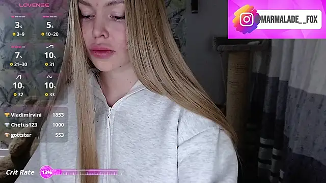 Snapshot of Marmalade_Fox chatting on 11, 3, 2026 Marmalade Fox online show from 11, 3, 2026