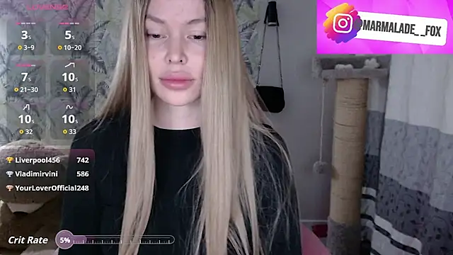 Snapshot of Marmalade_Fox chatting on 17, 3, 2026 Marmalade Fox online show from 17, 3, 2026