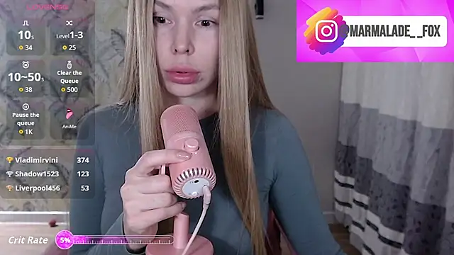 Snapshot of Marmalade_Fox chatting on 16, 4, 2026 Marmalade Fox online show from 16, 4, 2026