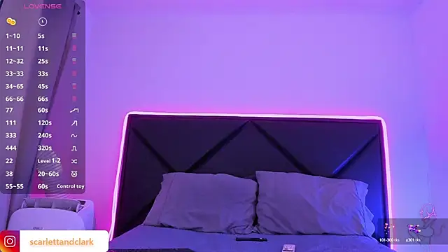 ScarlettAndClark online show from 3, 3, 2025