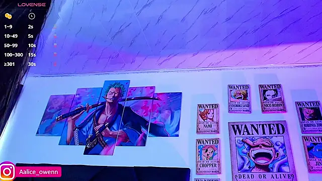 Aliceowenn online show from 29, 11, 2025