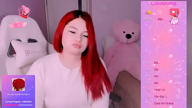 Snapshot of MissClarks chatting on 12, 2, 2025 MissClarks online show from 12, 2, 2025