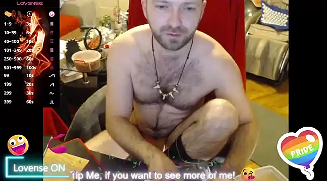 RealManHaveHairy online show from 18, 3, 2025