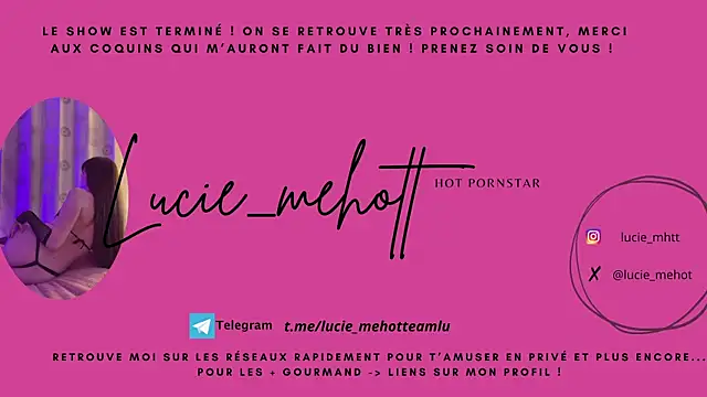 lucie mehott online show from 14, 3, 2025