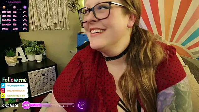 AmyAphrodite online show from 21, 2, 2025