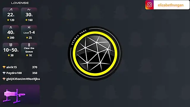 Elizabeth vegaa online show from 1, 3, 2025