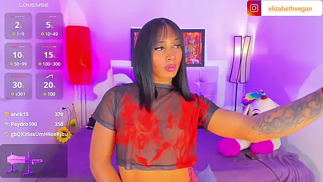 Elizabeth vegaa online show from 5, 3, 2025