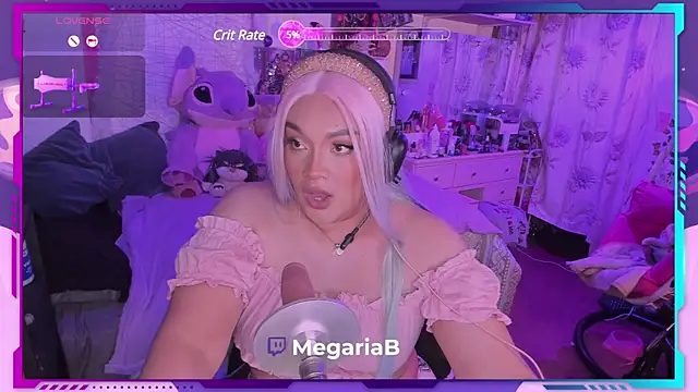 MegariaB online show from 20, 12, 2024