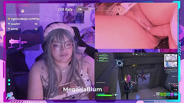 MegariaB online show from 22, 12, 2024