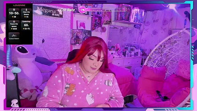 MegariaB online show from 19, 2, 2025