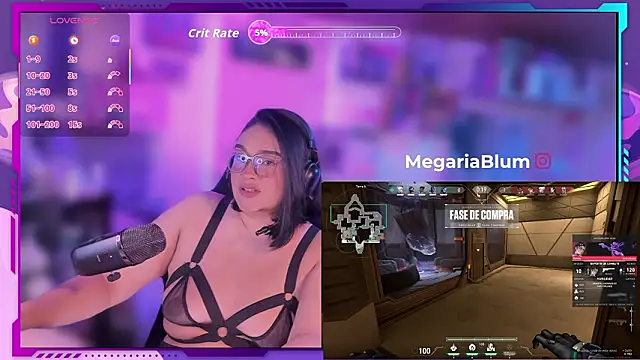 MegariaB online show from 20, 2, 2026