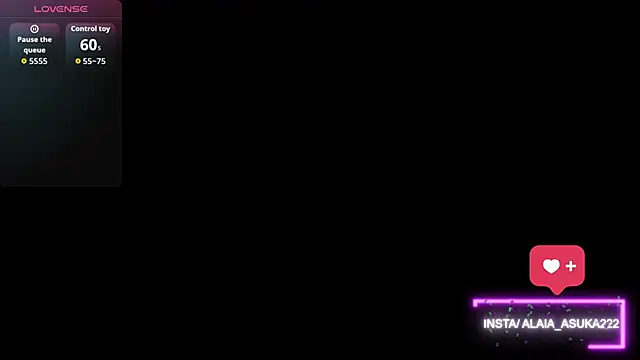 Snapshot of Alaia_Asuka chatting on 10, 11, 2025 Alaia Asuka online show from 10, 11, 2025