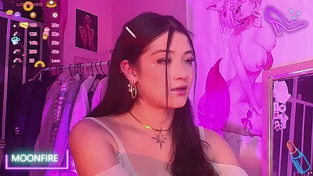 moonfiredancer online show from 22, 10, 2025