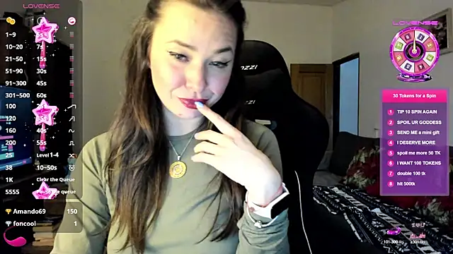 PlayfulGoddess online show from 3, 2, 2025