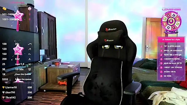 PlayfulGoddess online show from 28, 2, 2025