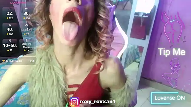 roxy roxxan online show from 23, 3, 2025