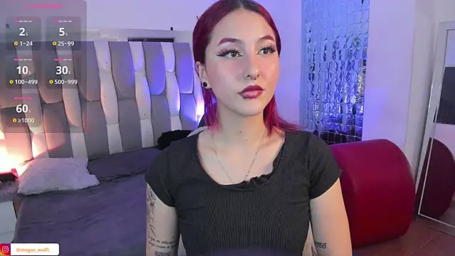 Megan wolf1  online show from 21, 12, 2024