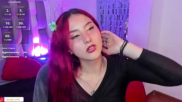 Megan wolf1  online show from 9, 1, 2025