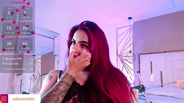 valeriee millerr  online show from 26, 2, 2025