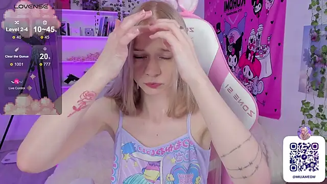 Milia Parker online show from 11, 2, 2025