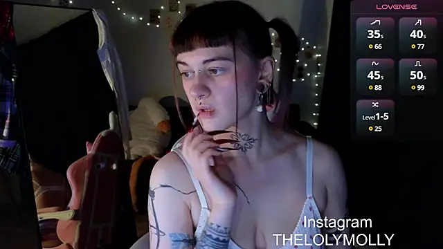 LolyMolli online show from 19, 1, 2025