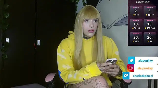 charlotbelucci  online show from 14, 9, 2025