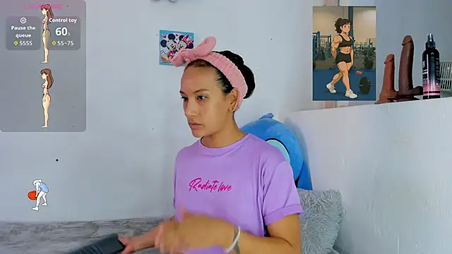 Snapshot of Valeria_Fitness chatting on 19, 6, 2026 Valeria Fitness online show from 19, 6, 2026